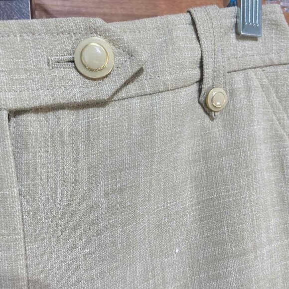 St. John Collection Size 2 Light Tan Pants - Picture 4 of 5